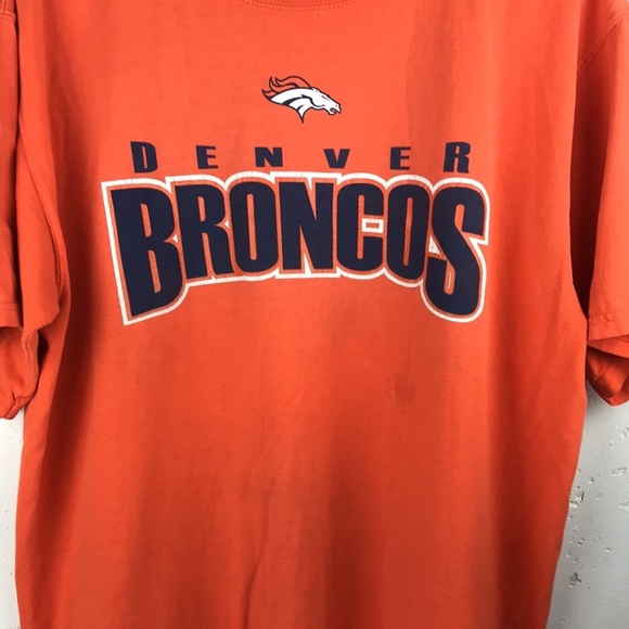 Vintage 90's NFL Men's DENVER BRONCOS Short Sleeve Shirt - Picture 4 of 6